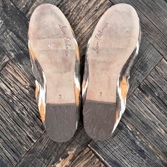 NWOT Sam Edelman Felica Ballet Flat in soft Grey Multi-color - 9 - Picture 12 of 12